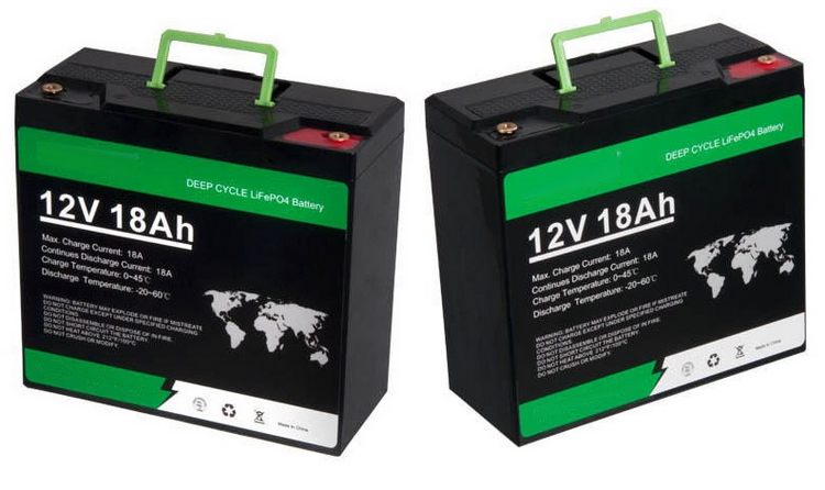 Evoke 12V 18Ah jump start Li ion battery 2