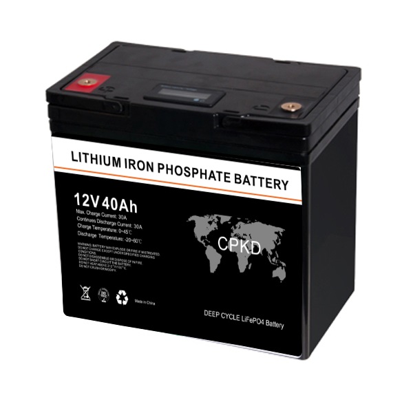 Evoke 12V 40Ah jump start Li ion battery 2