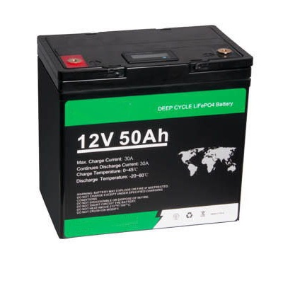 Evoke 12V 50Ah jump start Li ion battery 1