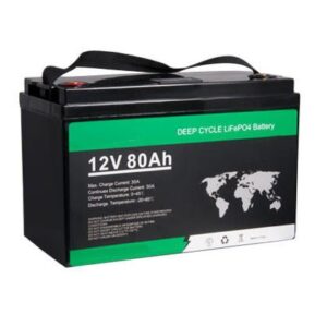 Evoke 12V 80Ah jump start Li ion battery 1