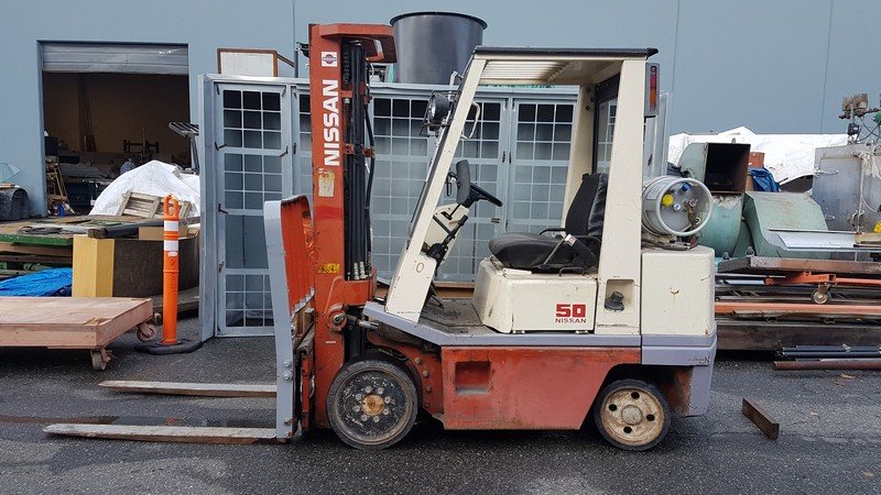 Nissan 50 forklift