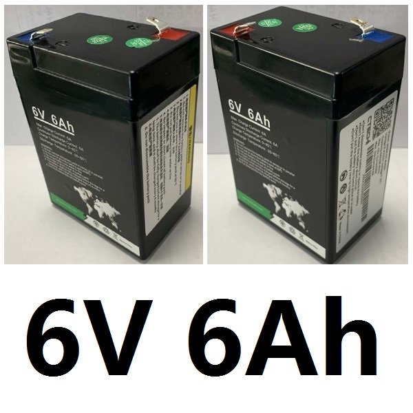 evoke 6v 6ah jump start battery 1