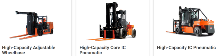 lithium electric battery heavy duty offroad forklift