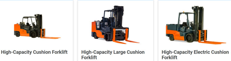 electric battery heavy duty offroad forklift