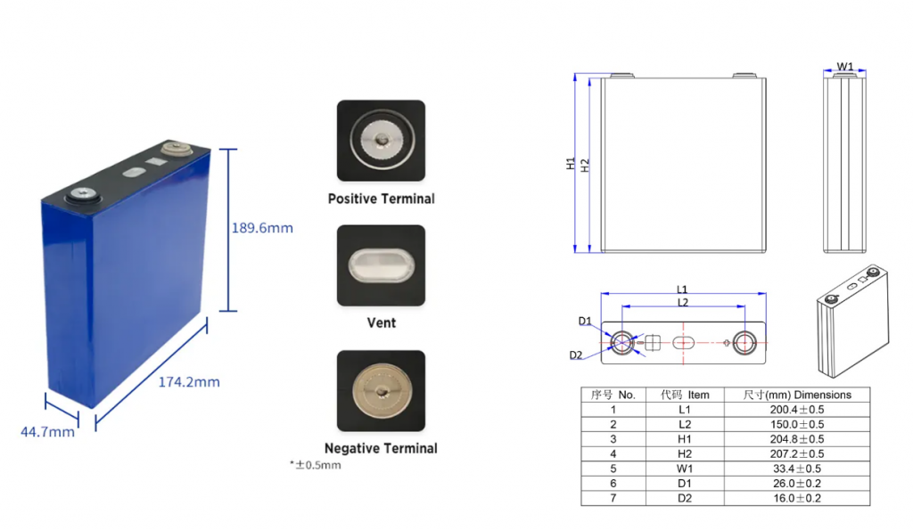 eve lfp lithium lifepo4 battery 3.2v150ah2