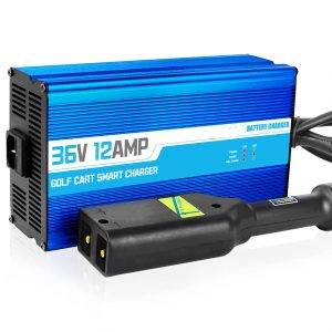 IPOTCH 12v 4a EU Spina Batteria a Impulsi Intelligente Adattatore Caricatore con Clip Alligatore