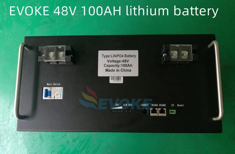 china evoke wholesale 48v 48 volt 100ah t1 lithium ion energy-storage battery 4