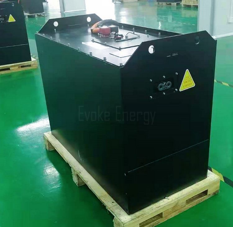 china evoke wholesale 48v 48 volt 300ah t3 lithium ion forklift battery 2a