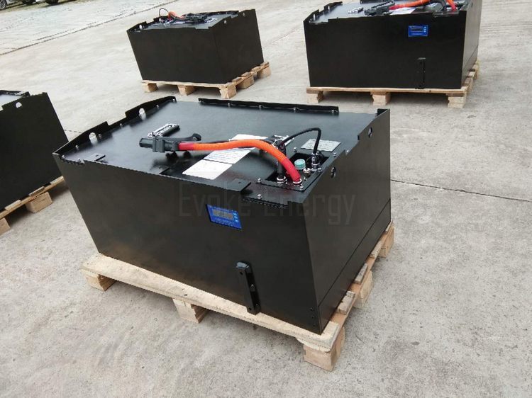 china evoke wholesale 80v 80 volt 300ah t2 lithium ion forklift battery 1